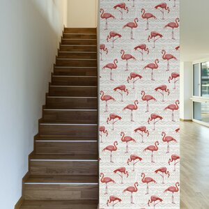 Flamingo Bird Background Removable 10' x 20