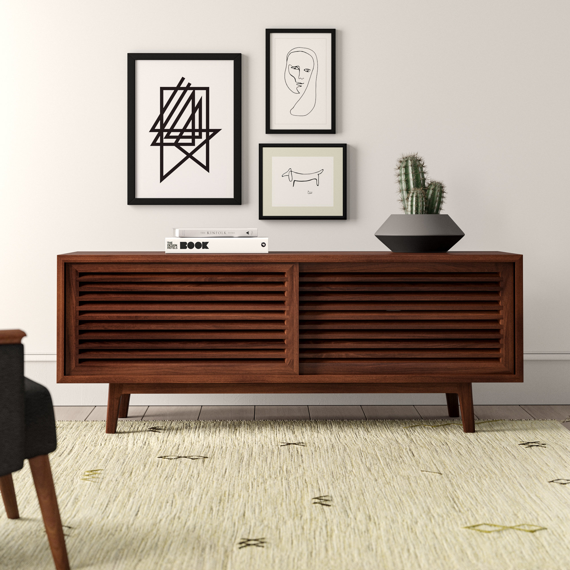 Vitale Solid Wood Tv Stand For Tvs Up To 70 Inches Reviews Vitale Solid Wood Tv Stand For Tvs Up