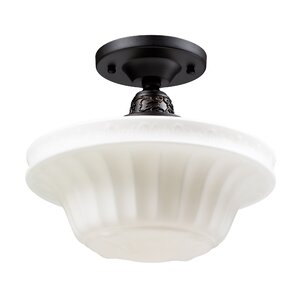 Quinton Parlor 1-Light Semi-Flush Mount