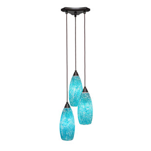 turquoise light fixture colorful hanging nessa 3light pendant turquoise light wayfair turquoise light fixture colorful hanging nessa 3light pendant turquoise light wayfair