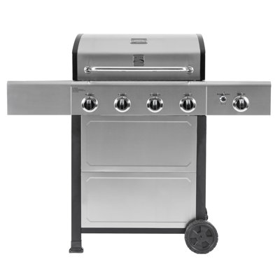 Kenmore 4Burner Propane Gas Grill with Side Burner Kenmore