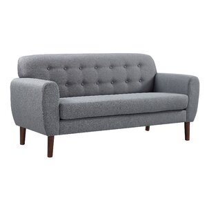 Mid-Century Tufted Loveseat