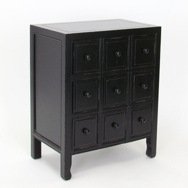 Rushmore 9 Drawer CD Chest By World Menagerie