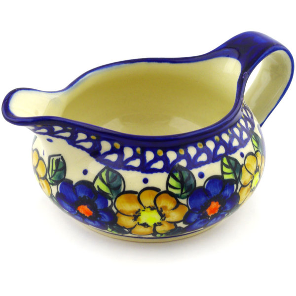 Polish Pottery 19 oz. Gravy Boat by Polmedia