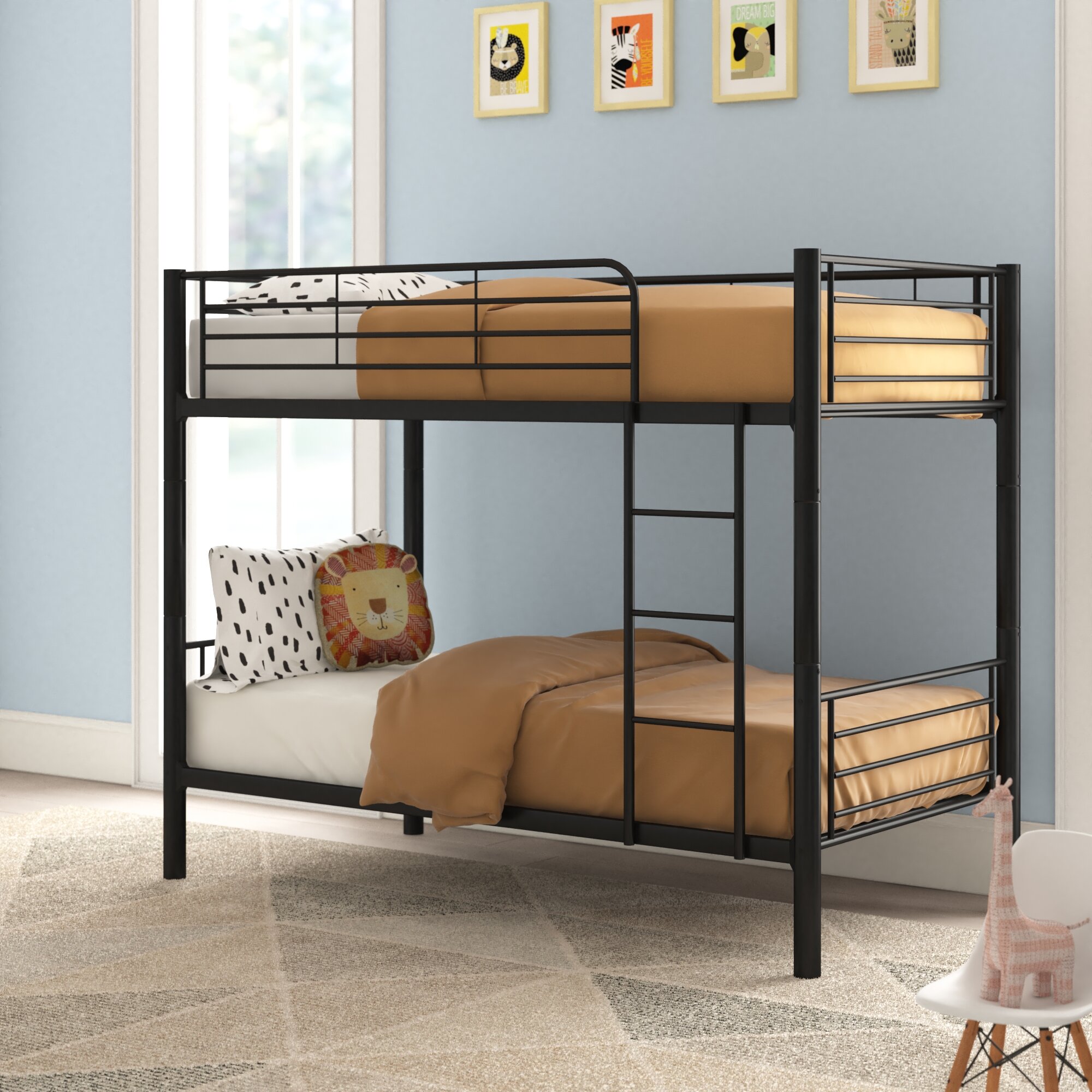 twin bunk bed frame