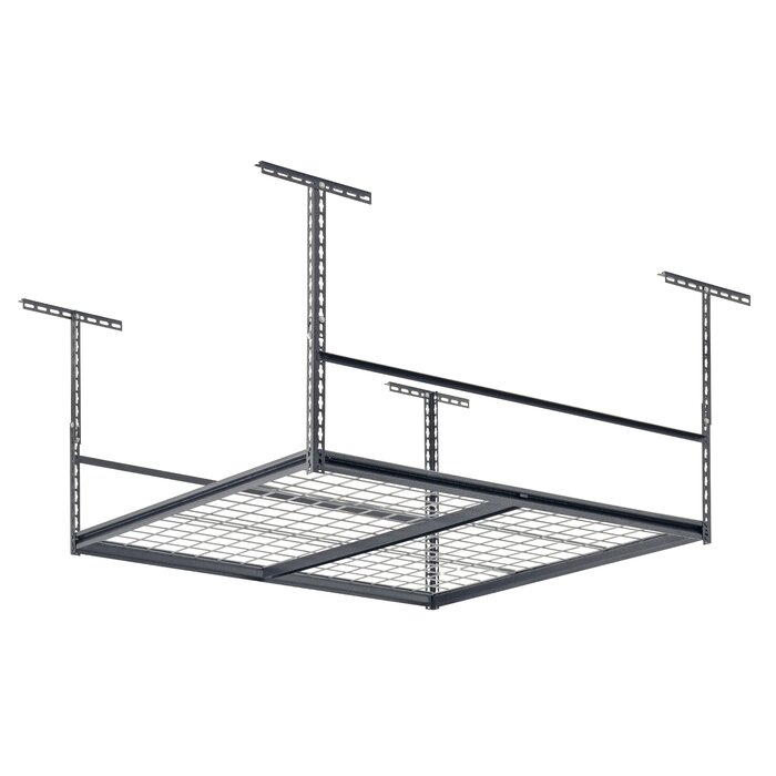 Overhead Garage Adjustable Ceiling Storage Rack