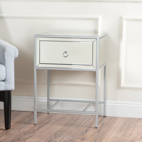 Crosby End Table With Storage by Willa Arlo Interiors