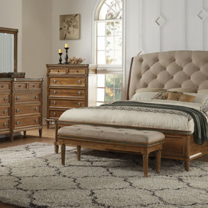 Haledon Upholstered Bench by Gracie Oaks