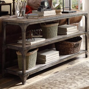 Farmhouse Rustic Metal Console Tables Birch Lane