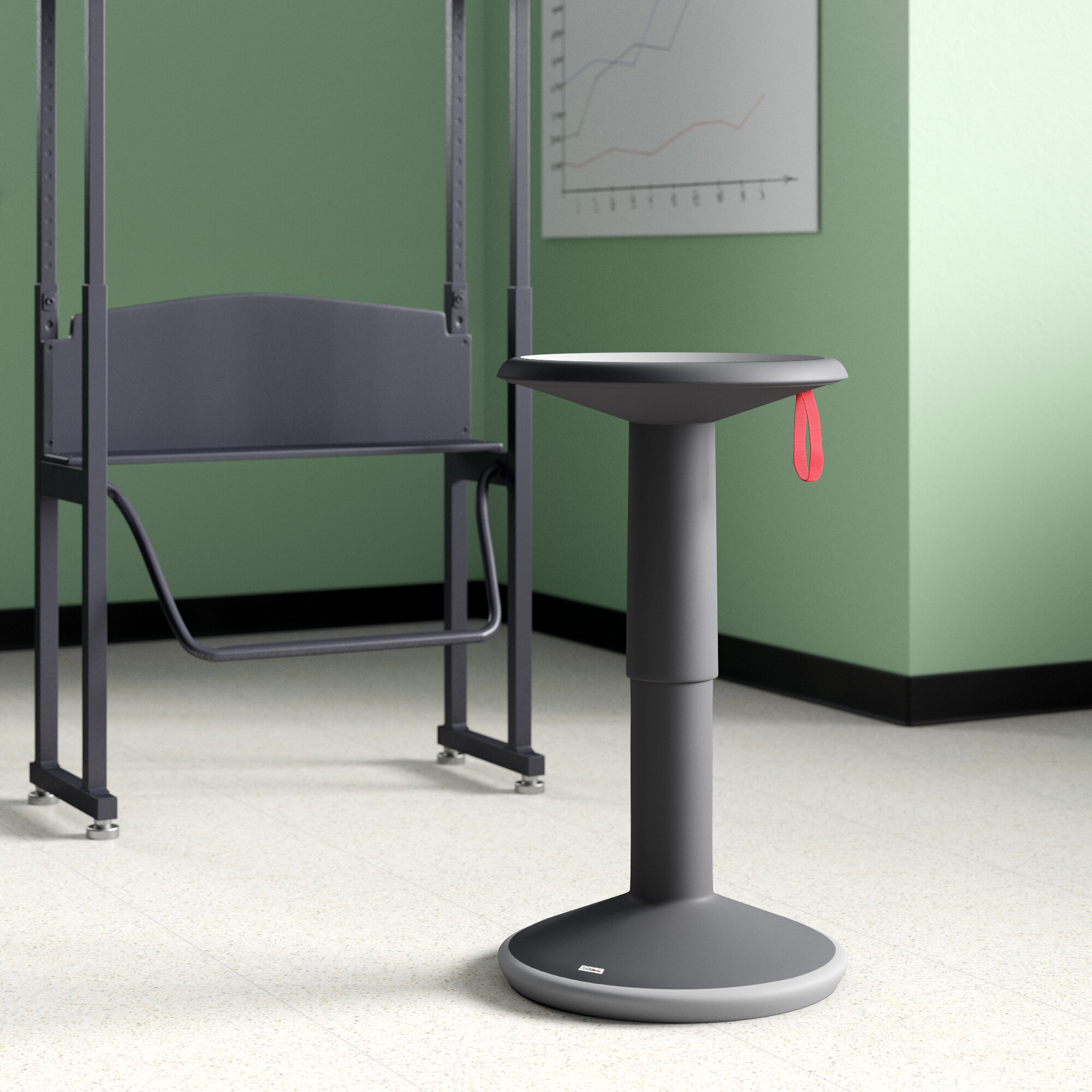 Interstuhl Height Adjustable Multi Use Ergonomic Stool Reviews