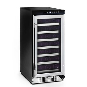 33 Bottle Single Zone Built-In Wine Cooler