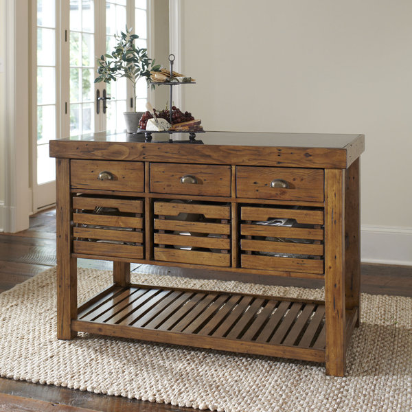 William Kitchen Island By Birch Laneâ„¢ Heritage Best #1