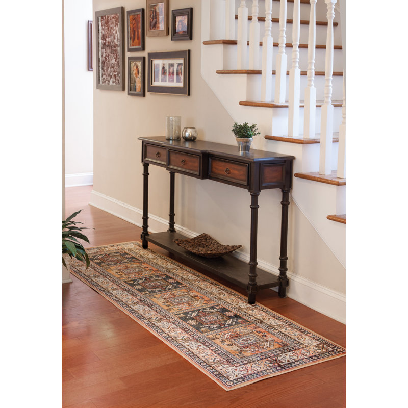 Ovid Orange Area Rug Pictures