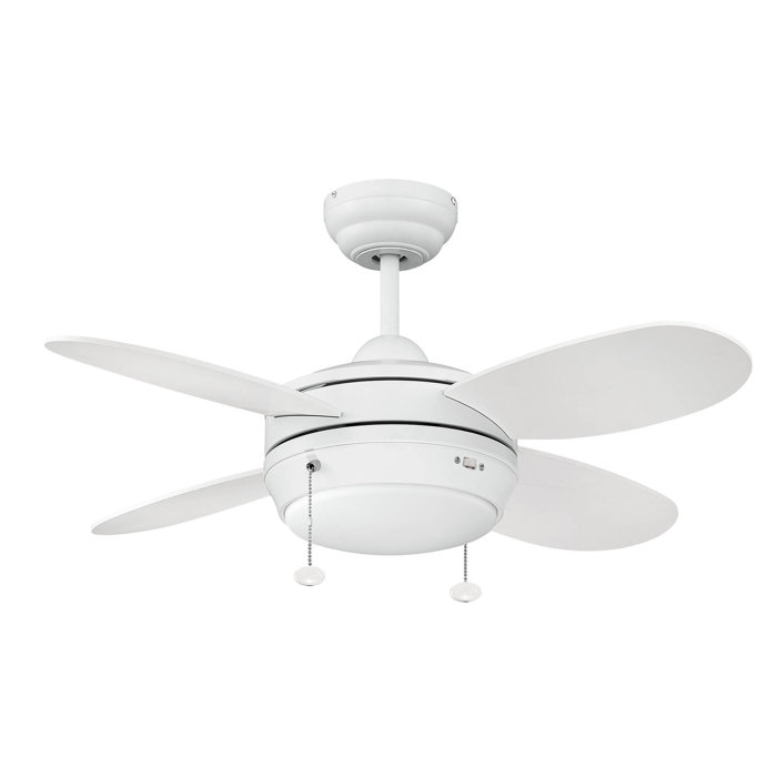 36 Kopnisky Dual Mount 4 Blade Ceiling Fan Light Kit Included