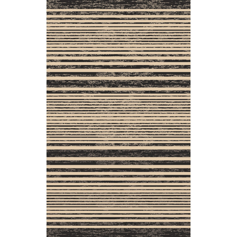 Fleur De Lis Living Beaminster Black Tan Indoor Outdoor Area Rug