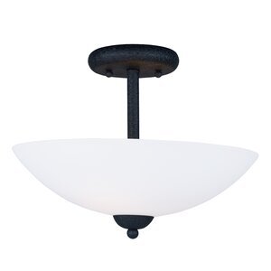 Caves 2-Light Semi Flush Mount