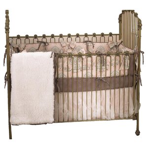 Rutledge 4 Piece Toile Crib Bedding Set