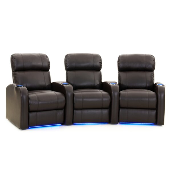Home Theater Lounger (Row Of 3) By Winston Porter