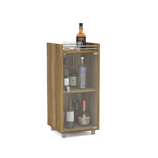 Modern Contemporary Mini Refrigerator Cabinet Bar Allmodern Petties Clic Mini Bar