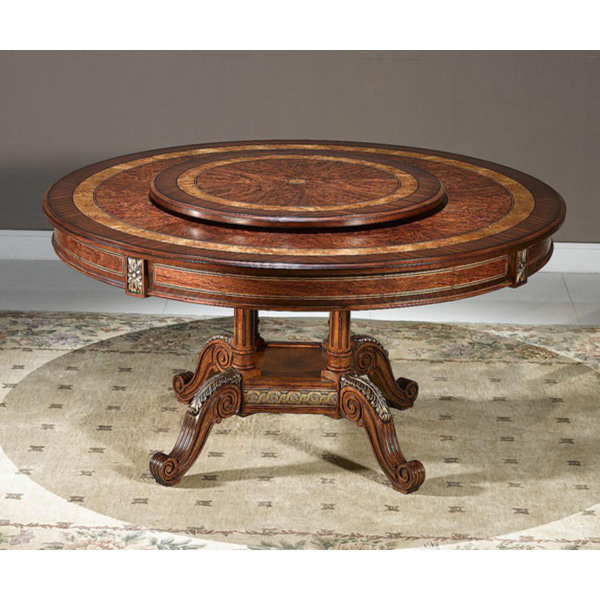 Louis Solid Wood Dining Table by Astoria Grand Astoria Grand