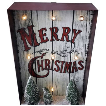 Merry Christmas Santa Plaques Glitter Hanging Xmas Door Window Decorations Sign