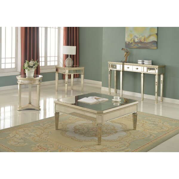 Review Felicia 4 Piece Coffee Table Set