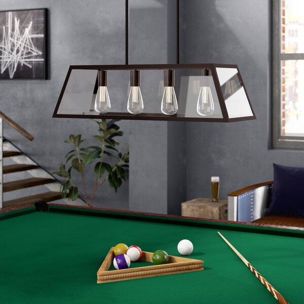 Allena 4-Light Pool Table Light by Williston Forge