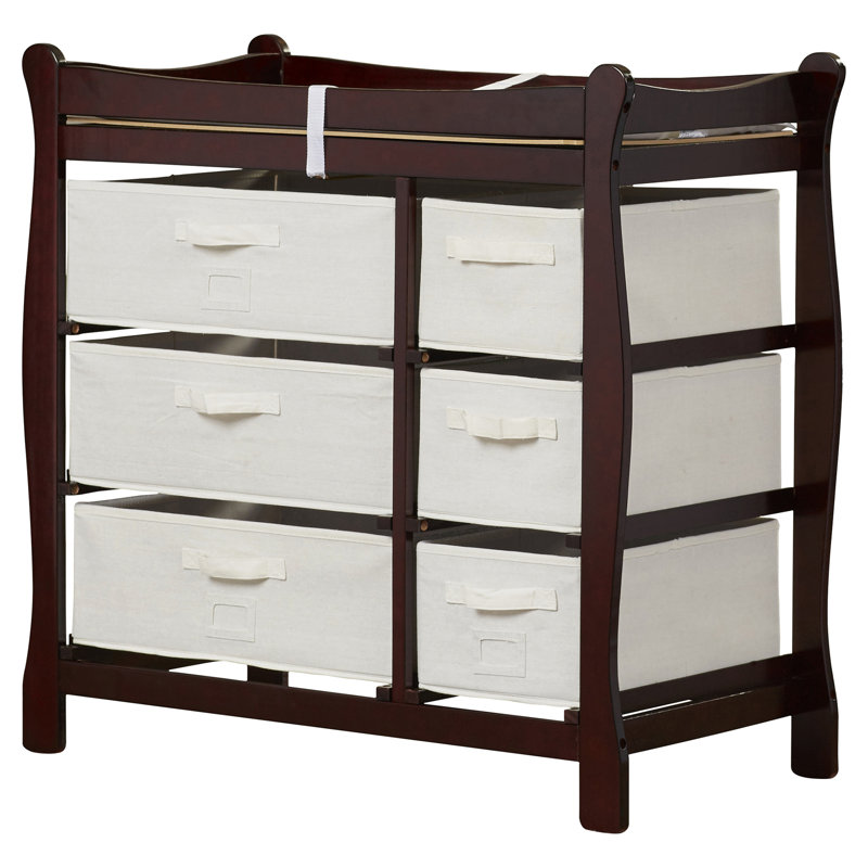 baby changing station with drawers