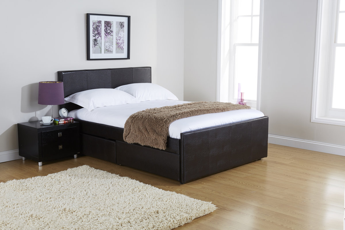 House Additions Alder Upholstered Storage Bed Frame & Reviews Wayfair