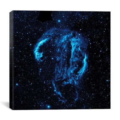 Cygnus Loop Nebula (Galaxy Evolution Explorer) Photographic Print on Canvas Ebern Designs Size: 18