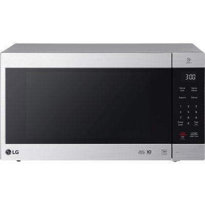 LG – NeoChef 2.0 Cu. Ft. Countertop Microwave with Smart Inverter and EasyClean – Stainless Steel