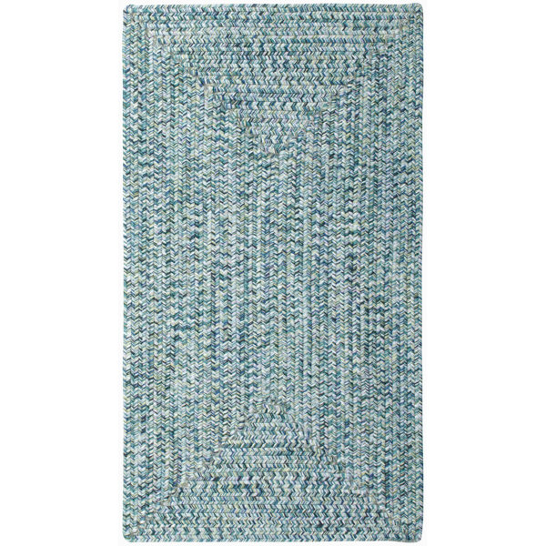 Lemon Grove Ocean Blue Outdoor Area Rug by Beachcrest Home