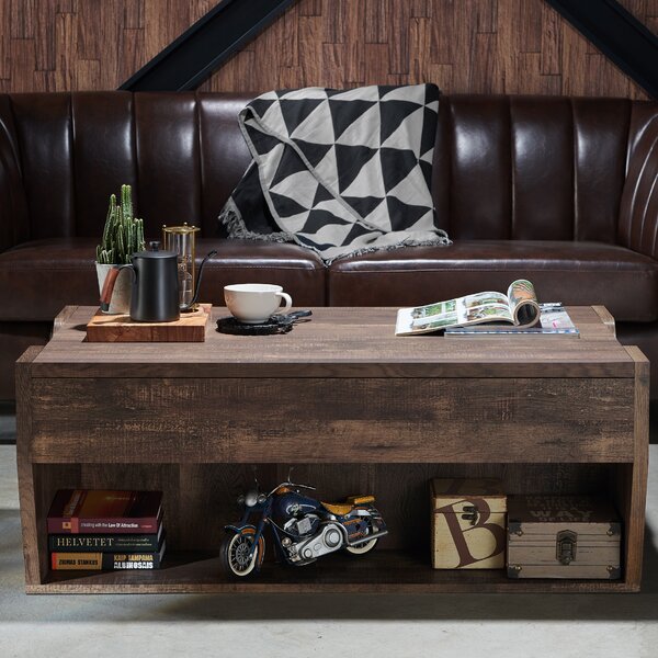 Macsen Edwards Lift Top Coffee Table With Storage By Gracie Oaks