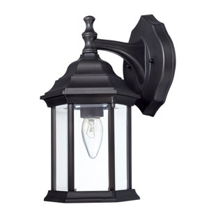 Best Hunterstown 1-Light Outdoor Wall Lantern By Alcott Hill Outdoor Lighting Hunterstown 1-Light Outdoor Wall Lantern By Alcott Hill Outdoor Lighting