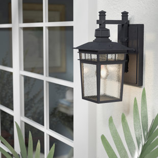Glass Seeded Outdoor Wall Lighting Up To 50 Off Through 9 29 Wayfair