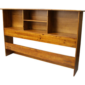 Gordon Bookcase Headboard by Red Barre..