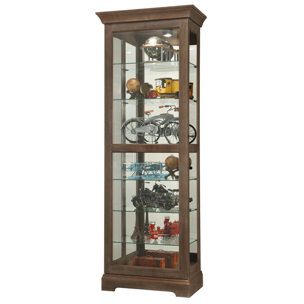 Bricelyn Lighted Curio Cabinet By Darby Home Co Today Sale Only
