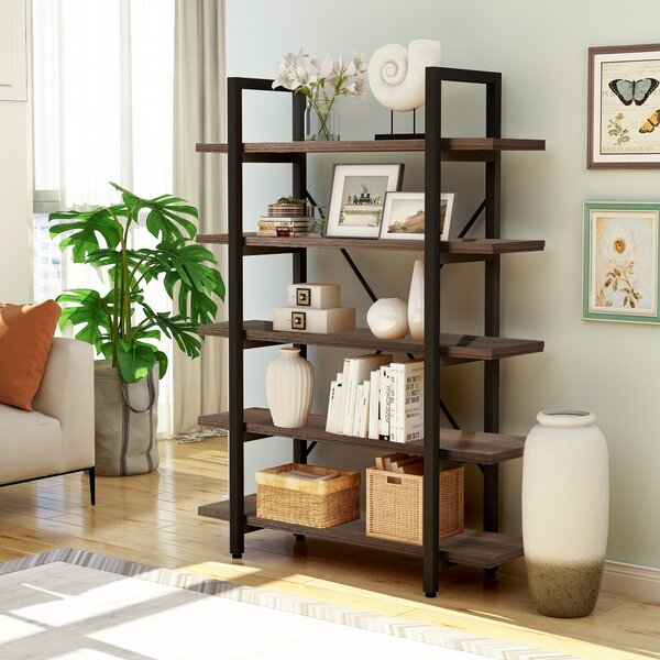Davet Large Standard Bookcase By Williston Forge