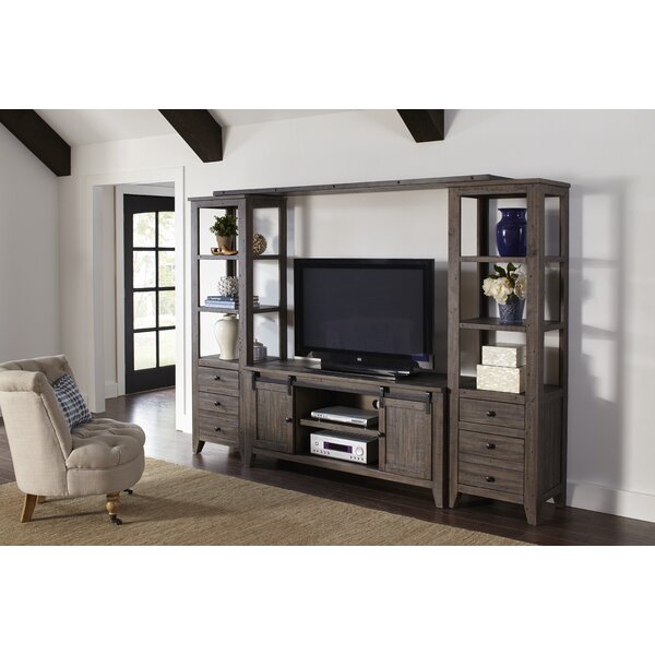Madison Solid Wood Entertainment Center By Gracie Oaks