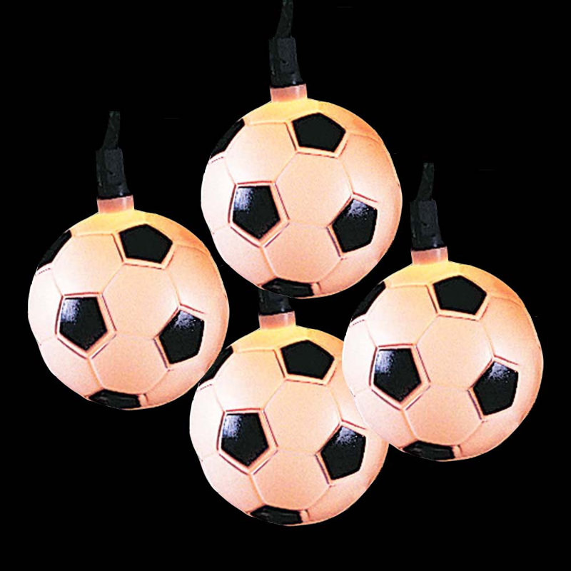 Kurt Adler Soccer Ball 10 Light String Lights Wayfair Soccer Ball 10 Light String Lights