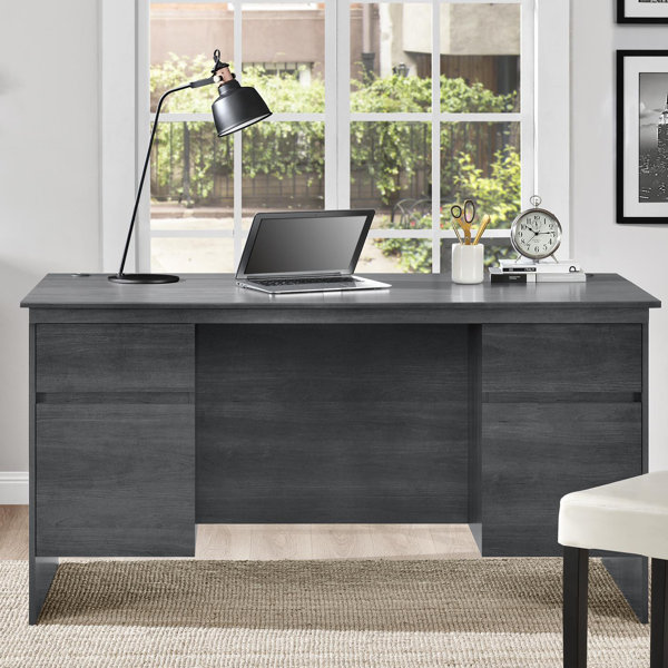 Elks Executive Desk by Wrought Studio