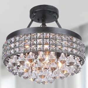 Antonia 4-Light Semi Flush Mount