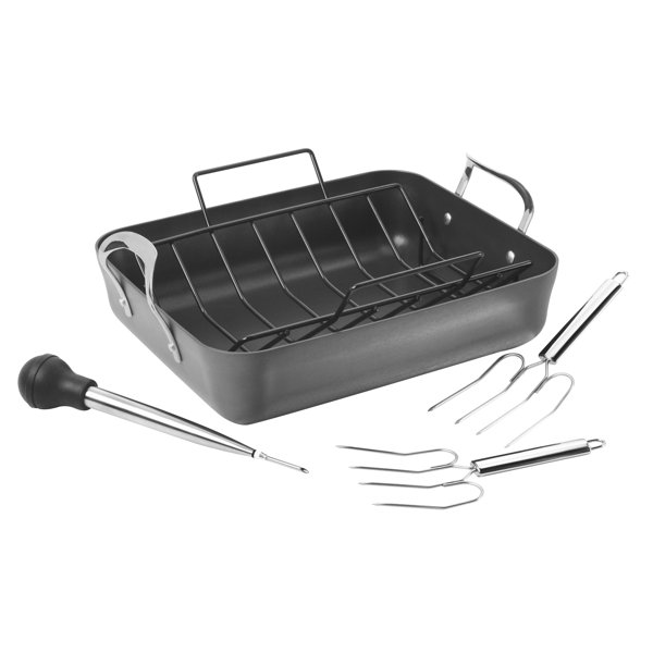 Contemporary Nonstick Roaster by Calphalon| @ $120.04