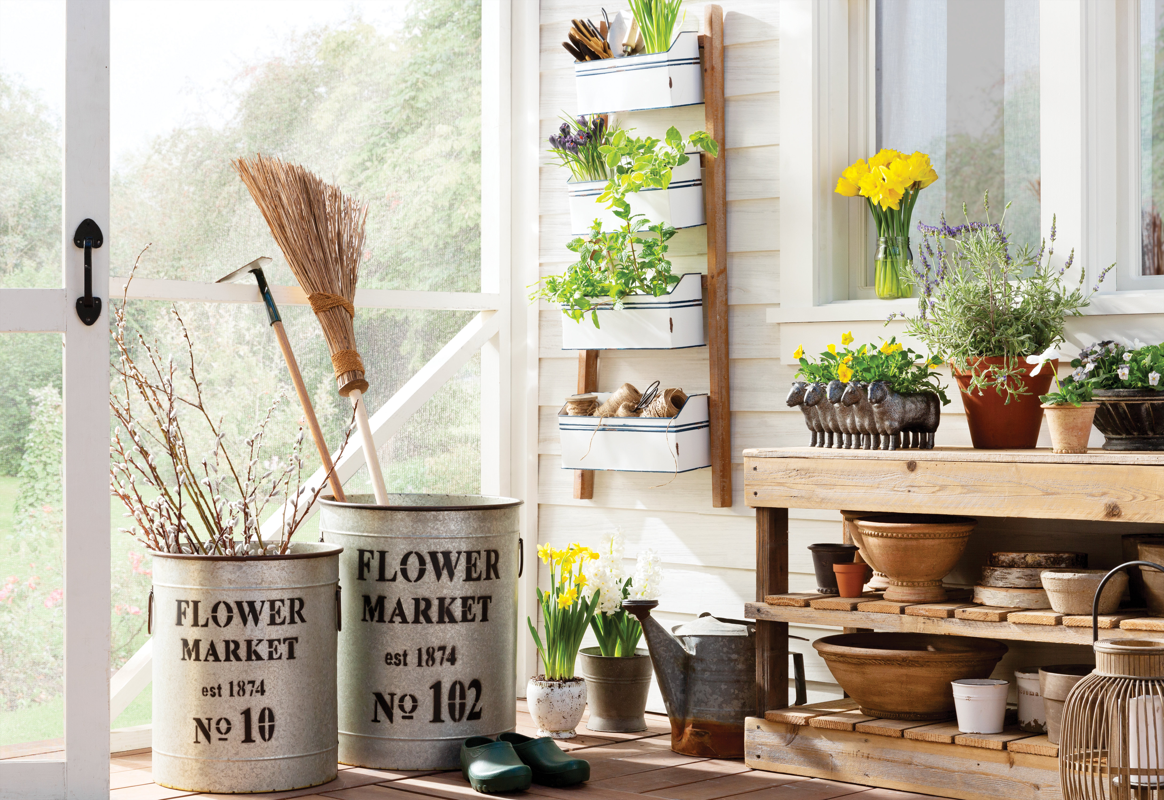vertical planters