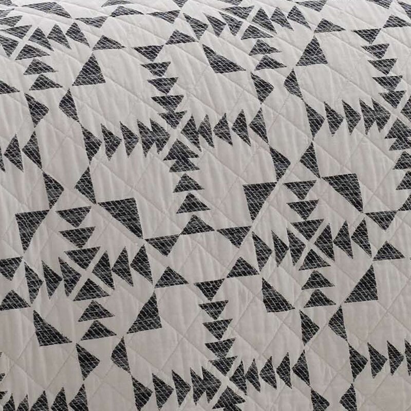 black and white quilting