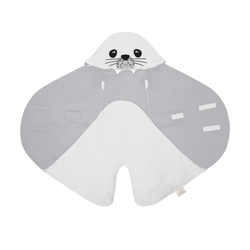 Baby Bites Nid d'ange blanc phoque Lullaby - 