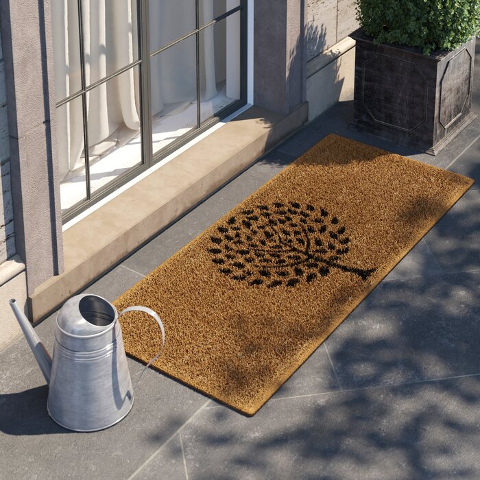 Zealand Modern Landscape Contemporary Non Slip Outdoor Door Mat