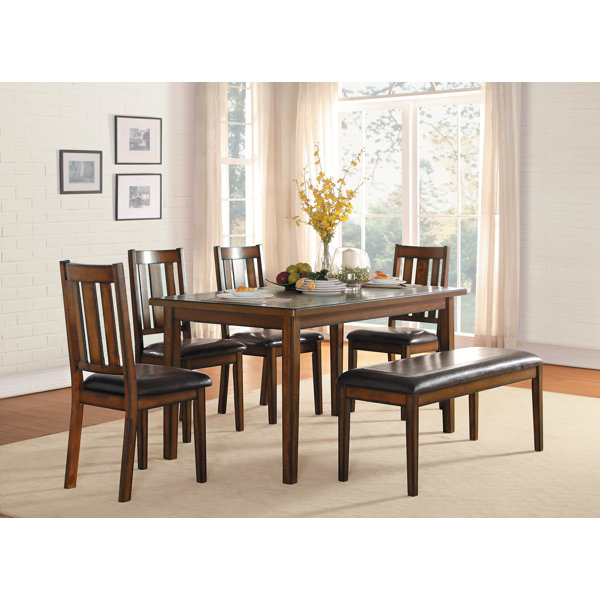 Chet 6 Piece Dining Set By Millwood Pines Amazing
