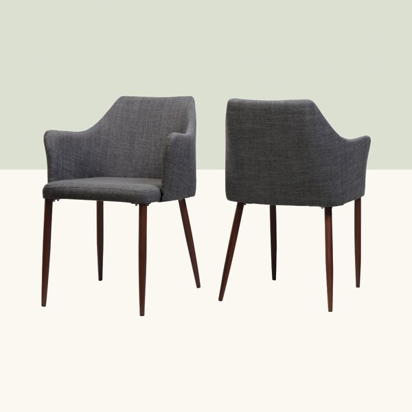 Piner Upholstered Dining Chair (Set Of 2) By Wrought Studio