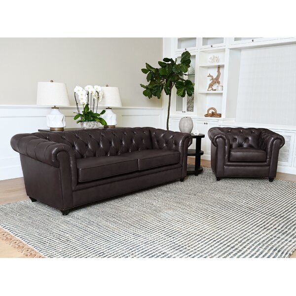 Illinois Chesterfield 2 Piece Living Room Set By Williston Forge